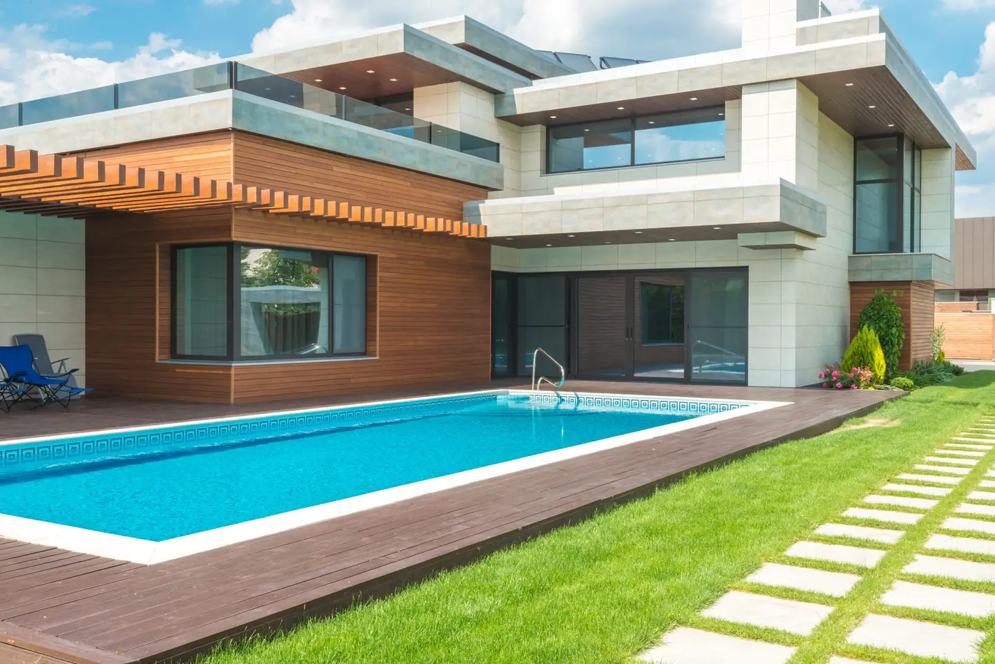 Swimming pool built in Backwater, NSW